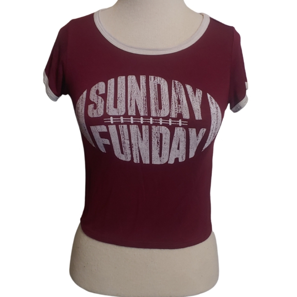 "Sunday Funday"  Crop Top